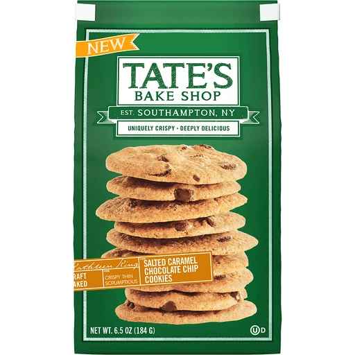 Tates Bake Shop Salted Caramel Chocolate Chip 6.5oz 6ct